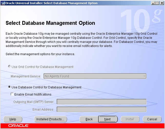 ABAP开发环境建立：Oracle安装，DataControl
