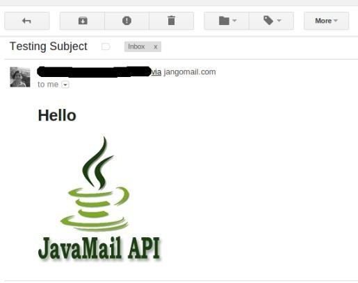 JavaMail API Send Email With Inline Images