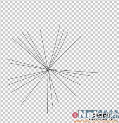 Photoshop制作逼真的风中蒲公英